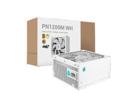 DeepCool PN1200M WH 1200W White ATX 3.1 PCIe 5.1 Fully Modular Power Supply