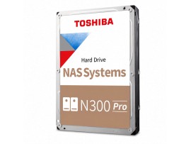 Toshiba N300 Pro 16TB NAS 3.5" 7200RPM 512MB CMR HDWG51GXZSTB