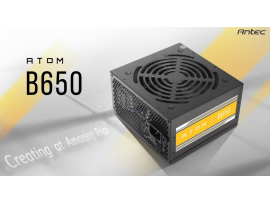 Antec Atom B650 650W Power Supply Unit 80 Plus Bronze