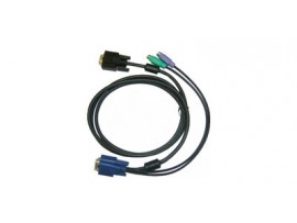 D-LINK DKVM-IPCB5 KVM over IP Switch Cable 5M 16.4FT VGA Monitor Keyboard Mouse