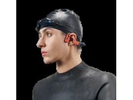 Shokz OpenSwim Pro Red Bone Conduction Headphones 32GB MP3 Bluetooth S711-ST-RD