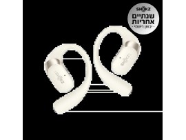 Shokz OpenFit 2 Beige Open-Ear Wireless Earbuds Bluetooth 5.4 T920-ST-BG