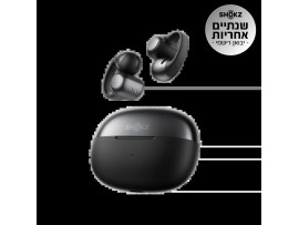 Shokz OpenDots ONE Black Open-Ear Clip-On Wireless Earbuds E310-ST-BK