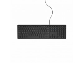 DELL KB216 Keyboard USB Hebrew Englisg Black QWERTY Wired Monochromatic 580-ADHZ
