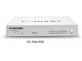 Fortinet Firewall FortiGate-70G-POE 10x GE RJ45 +1 year enterprise protection