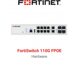 Fortinet FortiSwitch 110G FPOE Layer 2 switch +1 year fortiCare premium license
