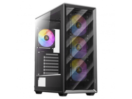 Antec AX85 ARGB Computer Mid Tower Case Steel Plastic