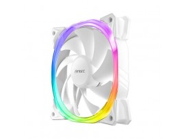 Antec Fusion 120mm ARGB White Case Fan Lighting Frame 4-Pin PWM