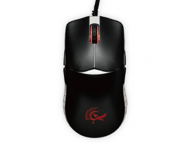 Ducky Feather Omron 60M Switch Black & White Wired Gaming Mouse RGB