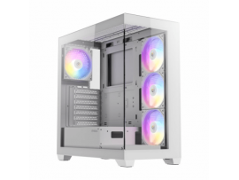 Antec CX300 ARGB White Mid-Tower PC Computer Case 4x120mm Fan AN1-CX300ARW