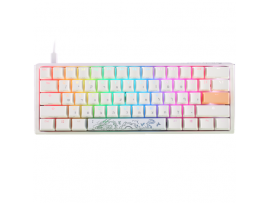 Ducky One 3 Mini Cherry Red Switch Mechanical White Keyboard Hebrew English