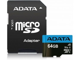 ADATA 64GB Premier Micro SDXC UHS-I Class10 AUSDX64GUICL10A1
