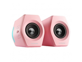 Edifier 2.0 G2000 16W Gaming Speakers Pink WiredWireless BluetoothAUX G2000-P