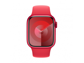 Apple Watch Series 9 GPS 45mm Aluminium Case Sport Band RED S/M MRXJ3QI/A