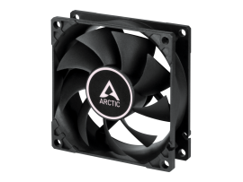 Arctic F8 PWM PST CO Black 80mm Dual Ball Bearing Case Fan 2000 rpm 4-Pin