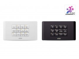 Aten VK112EU ATEN Control System - 12-button Keypad (EU, 2 Gang) RJ-45 Female