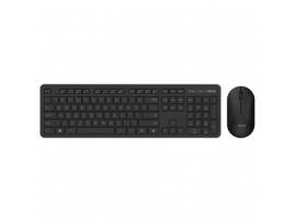 Asus CW100 Wireless Keyboard COPILOT and Mouse Set Black 90XB0700-BKM1E0