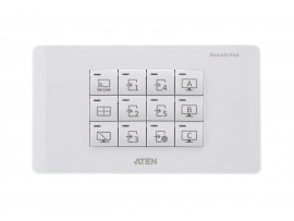 Aten VPK312 12-Key Network Remote Pad (EU, 2 Gang) RJ-45 Female, 10/100Base-T