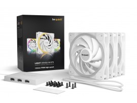 be quiet! Light Wings White 120mm PWM high-speed Triple-Pack BL101