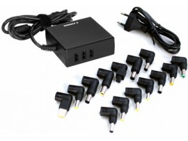 EZCool AD-805 90W Universal Notebook Laptop Power AC Adapter 3-Port  USB 5V/2.4A