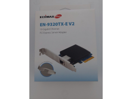 Edimax EN-9320TX-E V2 10-Gigabit Ethernet PCI-E Server Card Low profileb bracket