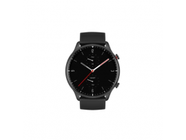 Elegant Amazfit GTR 2 smartwatch in Sport Black Water resistance AMOLED