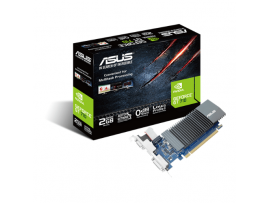 ASUS Video Card GT710 SL 2GD5 BRK EVO VGA DVI HDMI GDDR5 LP 90YV0ALA-M0NA00
