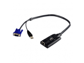 ATEN USB VGA Network Cable-Based KVM Systems Adapter KA7170