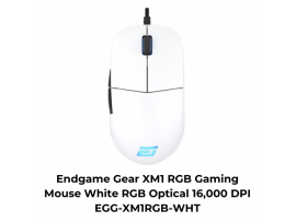 Endgame Gear XM1 RGB Gaming Mouse White RGB Optical 16,000 DPI EGG-XM1RGB-WHT