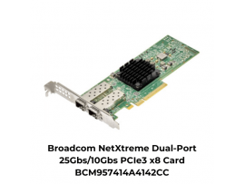Broadcom NetXtreme Dual-Port 25Gbs/10Gbs PCIe3 x8 Card BCM957414A4142CC