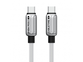 CABLETIME USB-C 240W Charging Cable 1m White CU07H