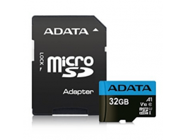 Adata Memory Card MICROSDHC 32GB UHS-I CLASS10AUSDH32GUICL10A1-RA1
