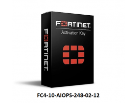 Fortinet FC4-10-AIOPS-248-02-12 FortiAIOps-VM 1 year FortiCare 1 - 1010 devices
