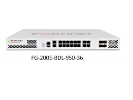 Fortinet FG-200E Hardware+ 3 year 24X7 FortiCare and FortiGuard protection