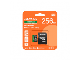 Adata Speed Plus microSDXC UHS-I U3 UD256GUI3V30A2SP-RA1