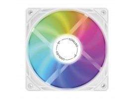 Coolleo 120MM FDB 1600RPM ARGB  CL-C25-W Case Fan Cooling White