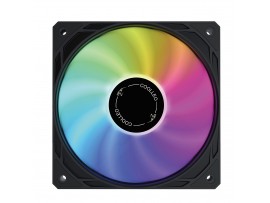 Coolleo 120MM FDB 1600RPM ARGB Black CL-C25 Case Fan Cooling