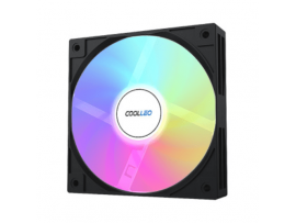 Coolleo 120mm PWM ARGB Black PC Computer Fan CL-B25-B11A