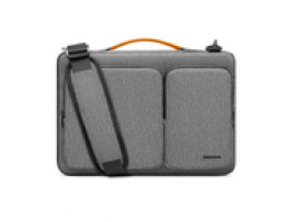 TomToc Bag for Notebook Defender A42 16.2" Briefcase Gray Polyester A42E1G3