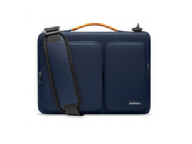 TomToc Bag for Notebook Defender A42 16.2" Briefcase Navy Blue Polyester A42E1B1
