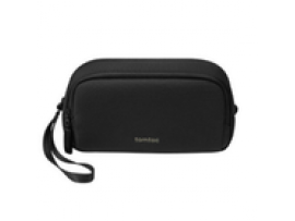 TomToc Bag Light T12 Electronic Accessory Pouch (M) Black Polyester T12M1D1
