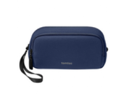 TomToc Bag Light T12 Electronic Accessory Pouch (M) Navy Blue Polyester T12M1B2