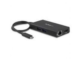Startech USB-C Multiport Adapter 4K HDMI USB Ports Gigabit LAN Thunderbolt HDMI