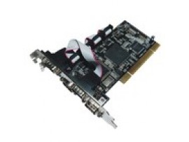 STLab I-450 PCI 6-Port Serial RS232 COM Controller Card Adapter MosChip MCS9865