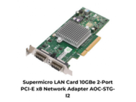 Supermicro LAN Card 10GBe 2-Port PCI-E x8 Network Adapter AOC-STG-I2
