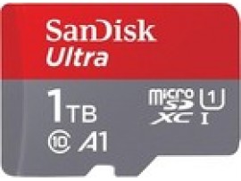 SanDisk 1TB Ultra UHS I MicroSD Card 150MB/s for Smartphones SDSQUAC-1T00-GN6MN