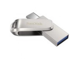 SanDisk 256GB Ultra Dual Drive Luxe USB 3.1 Flash Drive (USB Type-C / Type-A)