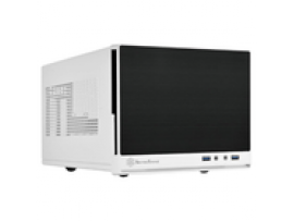SilverStone SUGO SG13 White PC Computer Mini Tower Case Mini-ITX SST-SG13WB-Q