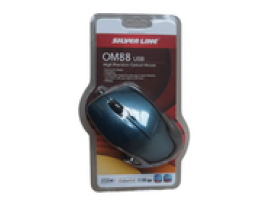 Silver Line OM88 USB Wired Mouse Dark Blue 1000dpi 91503-088-20
