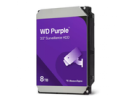 Western Digital Internal Hard Drive HDD 8TB Purple 5400rpm 256MB 3.5" SATA III